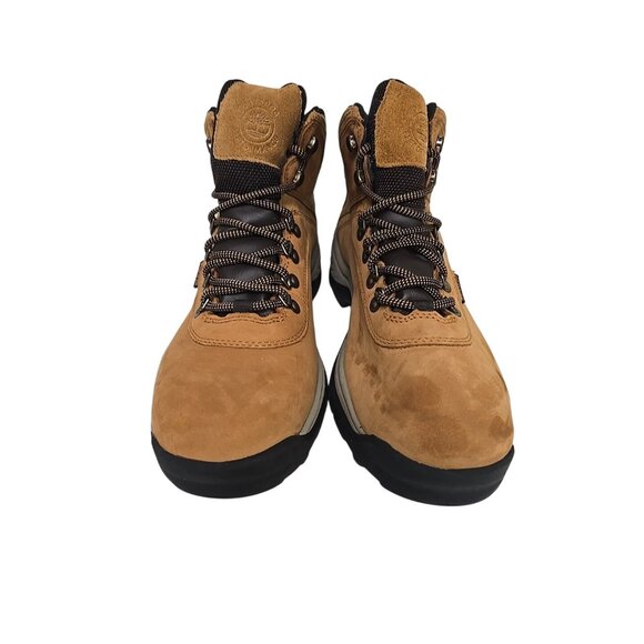 Timberland Men's White Ledge Waterproof Hiking Boots 14176 Wheat Nubuck Size 11M - Picture 6 of 7